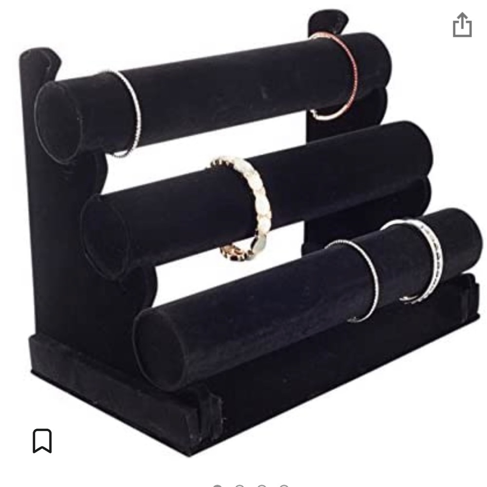 Velvet Bracelet holder 3 tier holder
